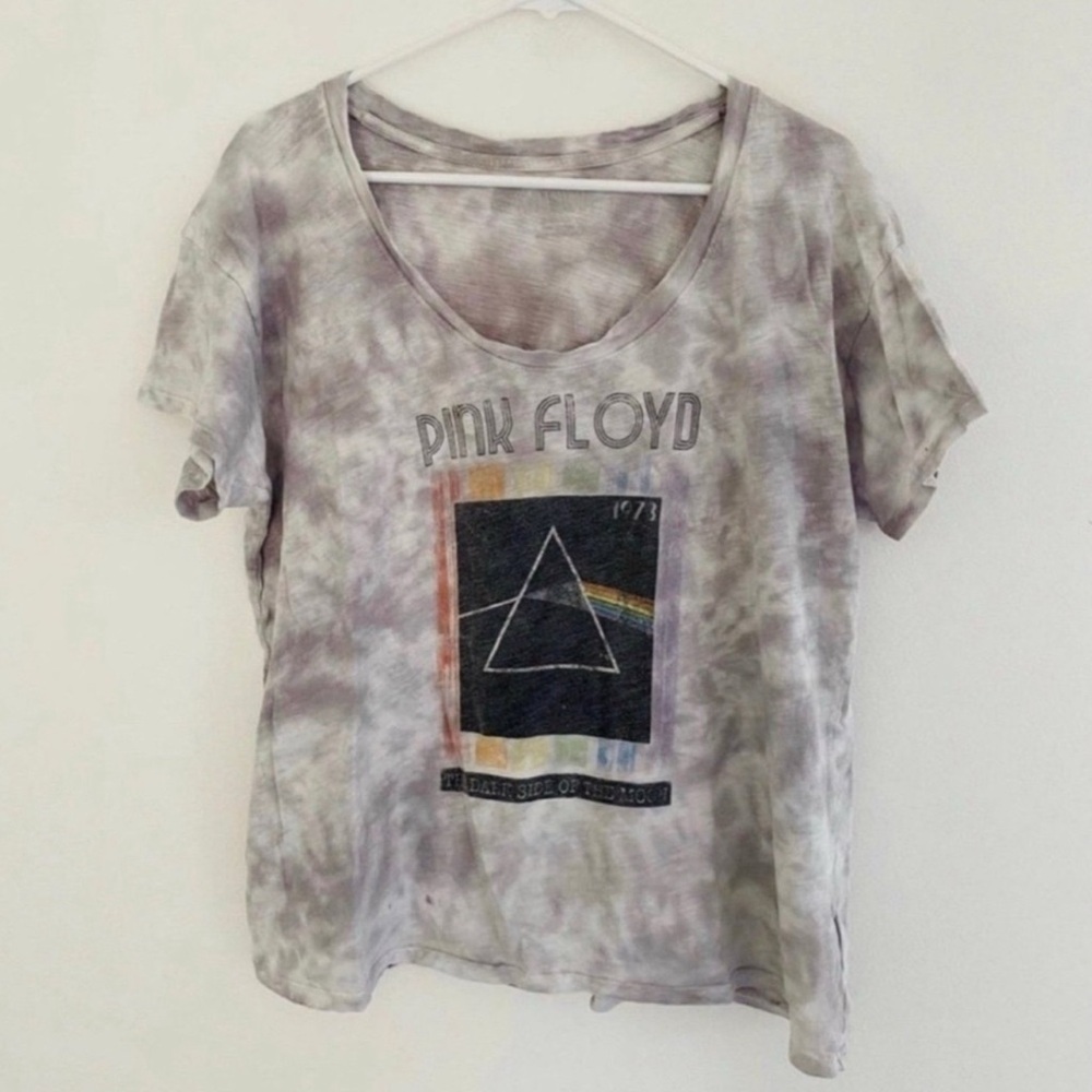 Pink Floyd Oversized Tie Dye Tee XS